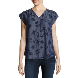 Liz Claiborne Floral Top